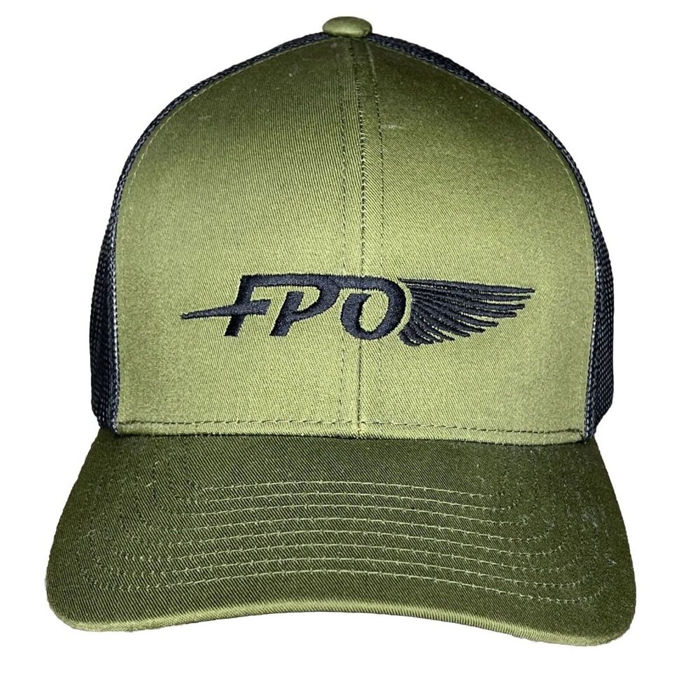 FPO Fowl Plains Outfitters BallCap Snapback Pacific Headwear Mesh Trucker Hat